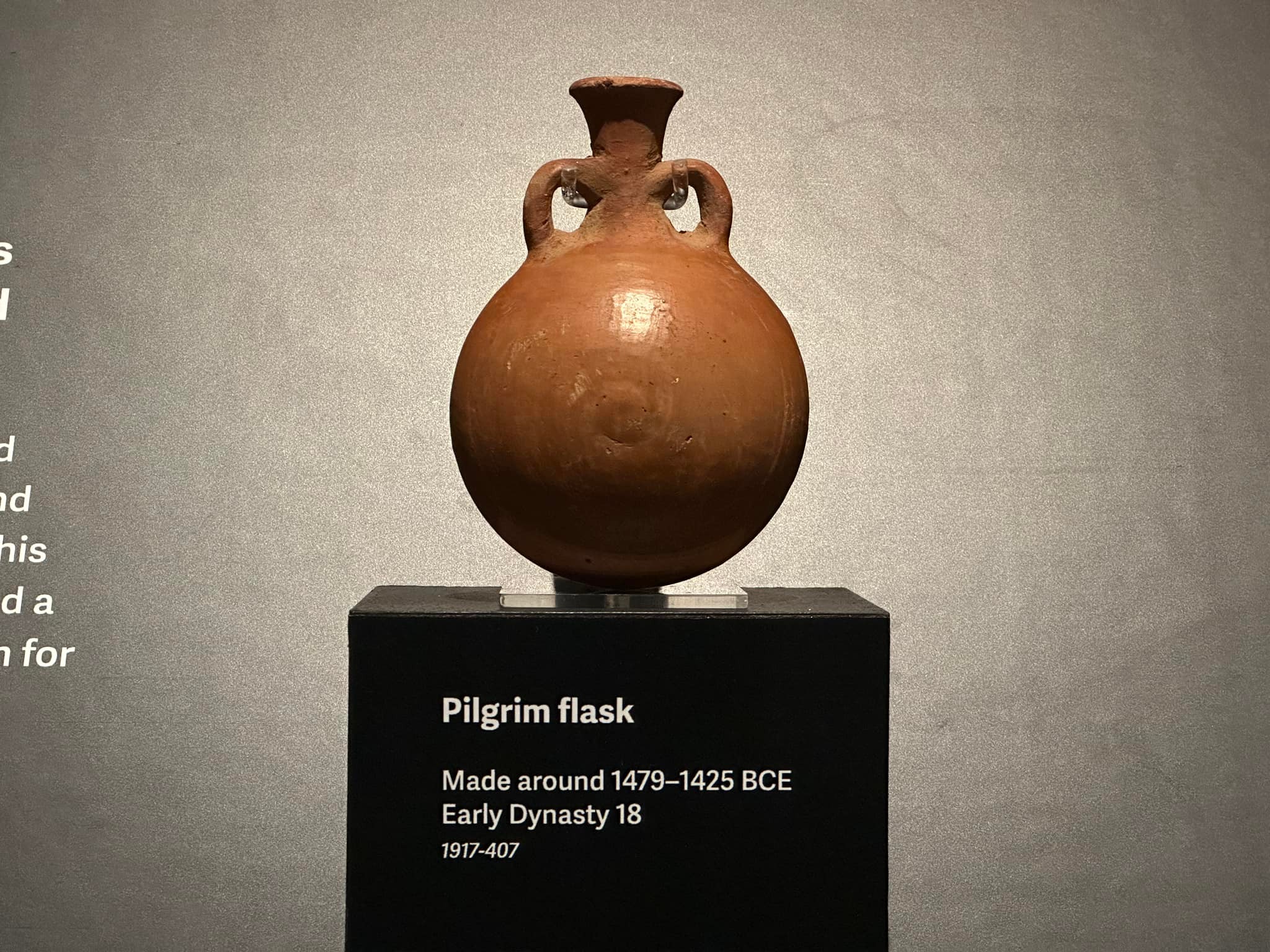 Egyptian archaeology display at Carnegie Museum of Natural History