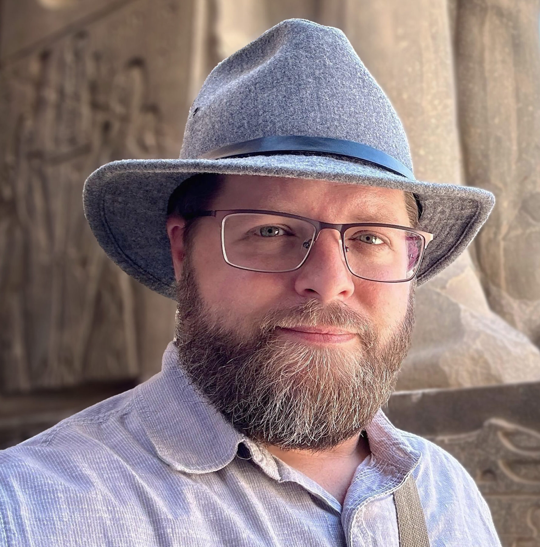 Nate Loper Egyptologist at Luxor Temple Archaeology in Egypt