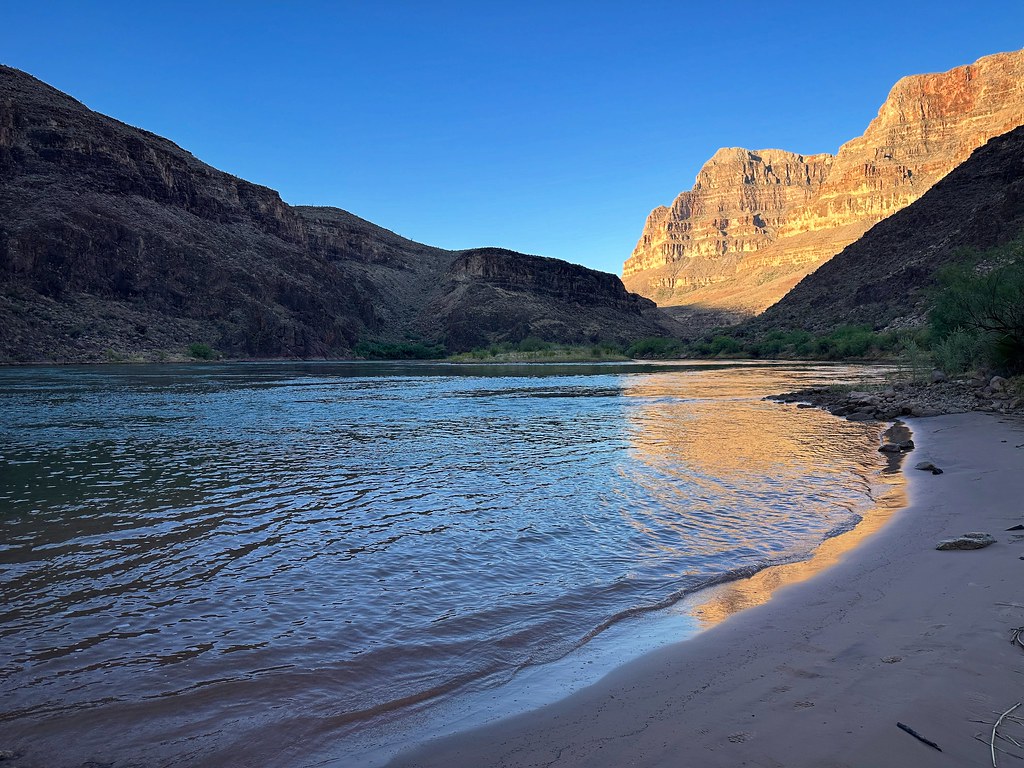 Colorado River Camp in Grand Canyon