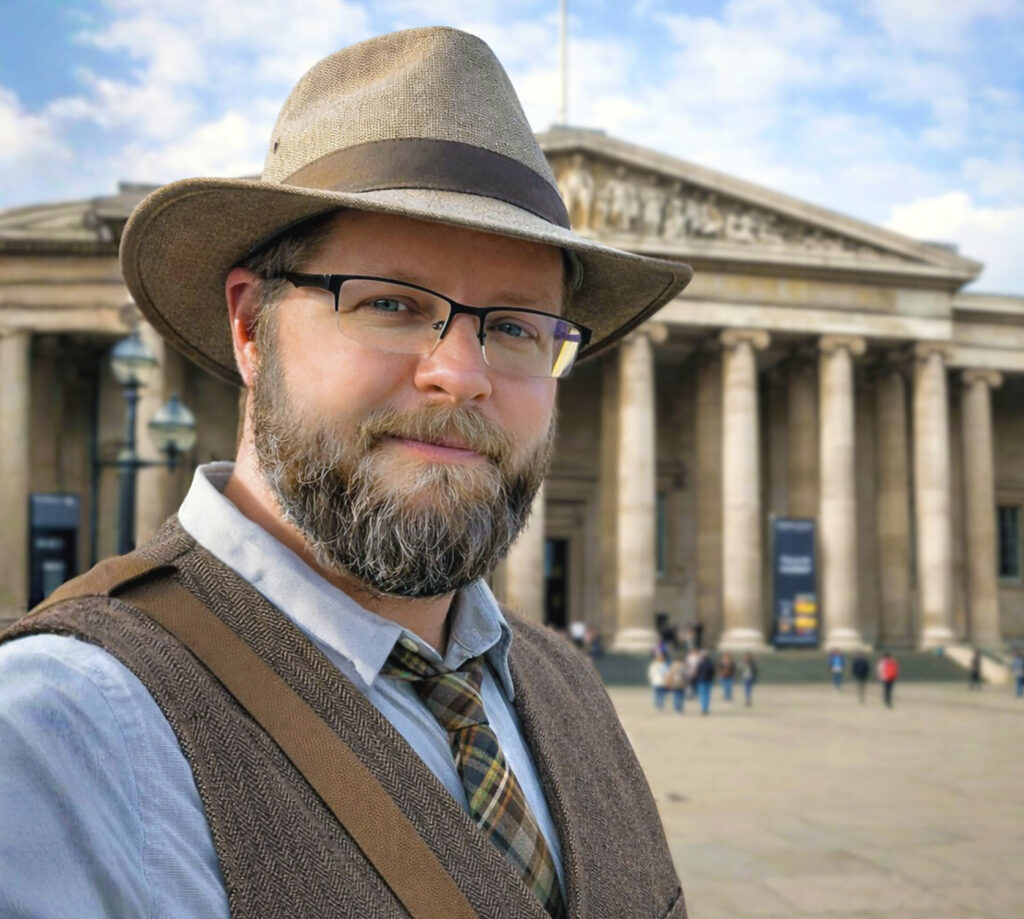 Nate Loper at British Museum London Nate Loper at British Museum London