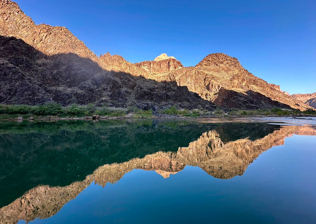 Colorado River Reflections in Grand Canyon